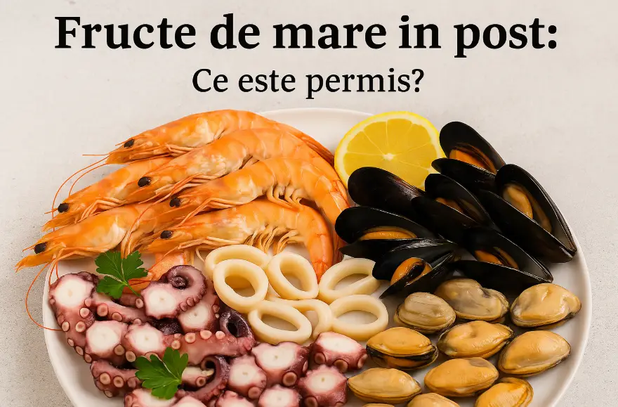 Fructe de mare în post – Sunt creveții și midiile permise?